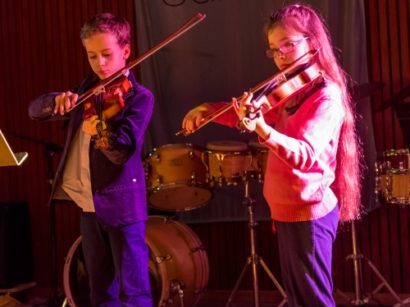 Duo violonistes enfants